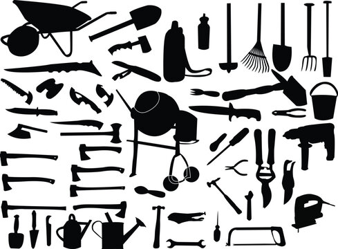 tools collection - vector