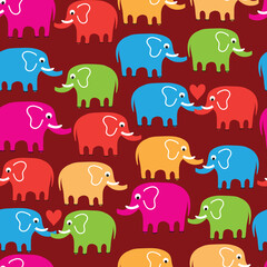 cartoon wallpaper with elephant
