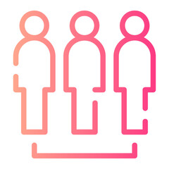 staff gradient icon