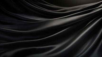 Obraz premium black satin background