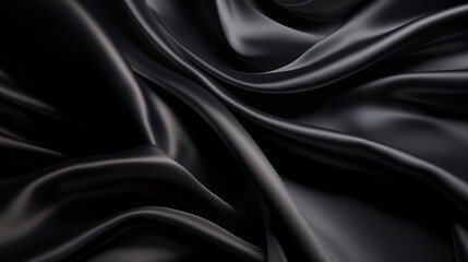 Fototapeta premium black silk background