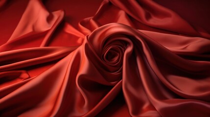 Fototapeta premium red silk background