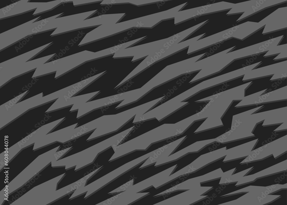 Poster abstract background with rough and jagged lines pattern