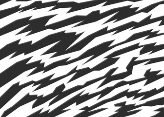 Abstract background with rough and jagged lines pattern