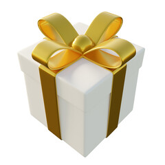 golden gift box