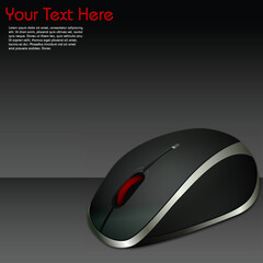 illustration of computer mouse
