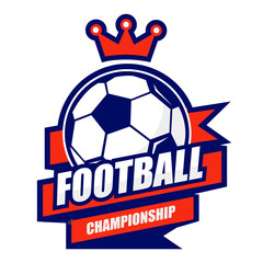 Modern football logol.It's for finisher concept