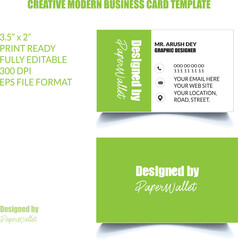 Corporate Business  Card  Template