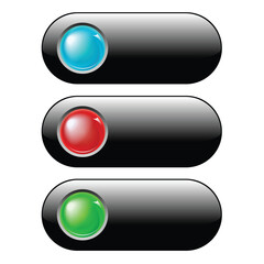 Vector illustration of internet buttons