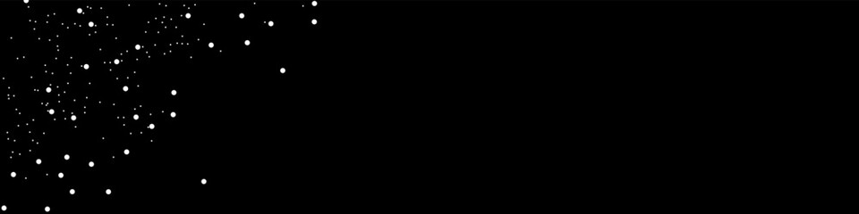 Obraz premium Abstract black background with white dots texture. Abstract sky with stars. Vector illustration.