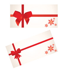 Red Bow vector illustration