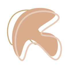 Aesthetic Wave Border Vector Illustration. Corner borders, border frame, border vector, flat design border, aesthetic borders