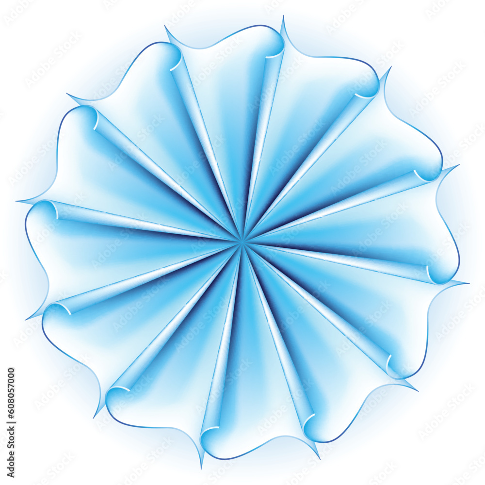 Poster dynamic flow backgrounds #2. vector illustration on white background.