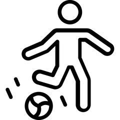 illustration of a icon soccer