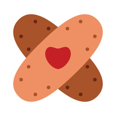 Blood Donor Element Illustration. Hand drawn Vector illustrations. Hematology icons set. Donate Blood, Health Care Concept. World Blood Donor Day. Trendy digital art. Isolated On White Background