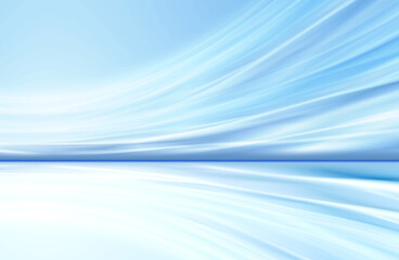 Blue curved lines abstract futuristic textured background. Abstract blue background with some smooth lines in it