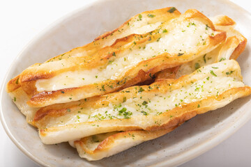 ちくわ青海苔　チーズ焼き