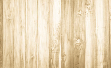 Brown wood texture background of tabletop seamless. Wooden plank old of table top view and board nature pattern.	