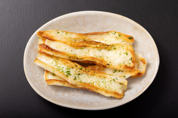 ちくわ青海苔　チーズ焼き