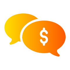 negotiation Gradient icon