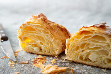 Pastry Bread Cross Section