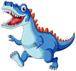Fairy tail dinosaur cartoon character