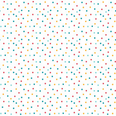 Party cartoon illustration, Colorful seamless pattern. 