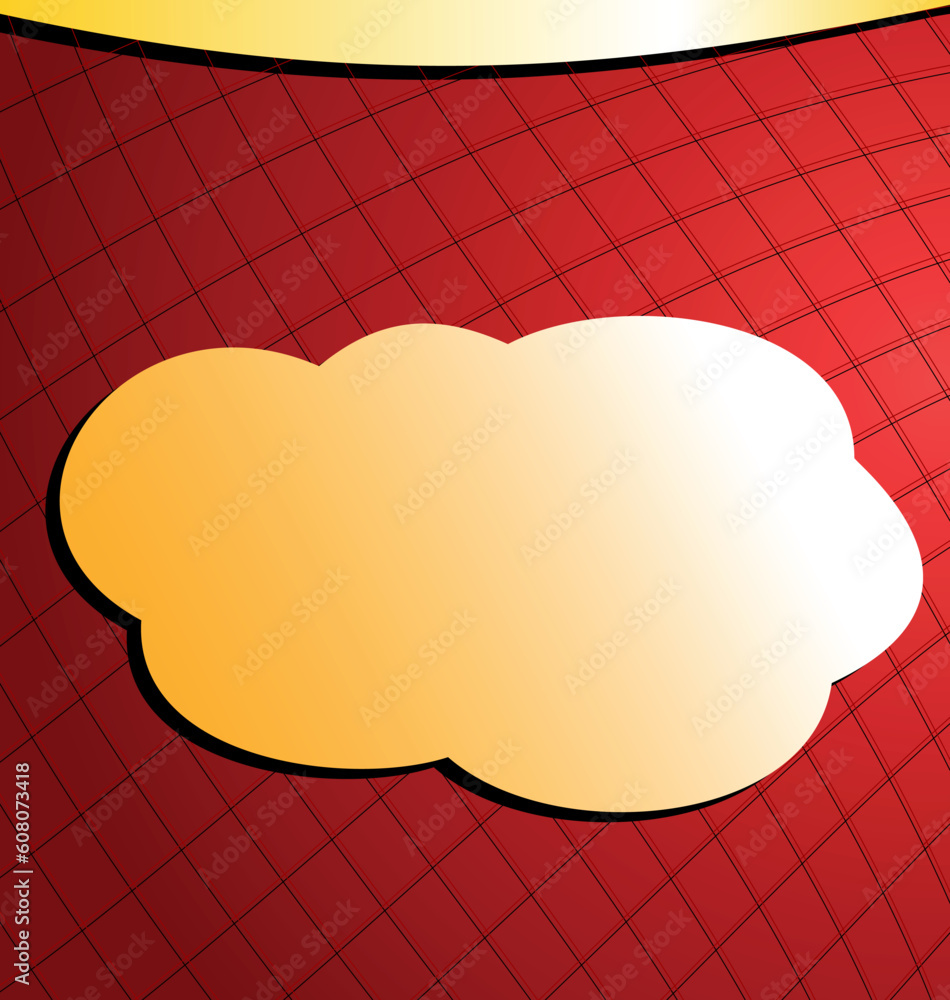 Poster illustration of abstract background for design with shadow mesh. vector