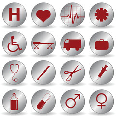 vector collection of medical icons