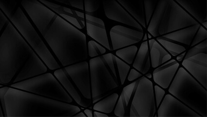 Abstract dark black gray stripe line random background. Trendy concept