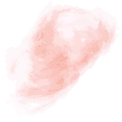 Digital png illustration of pink paint smudge on transparent background