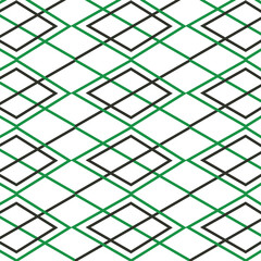 Digital png illustration of black and green pattern on transparent background