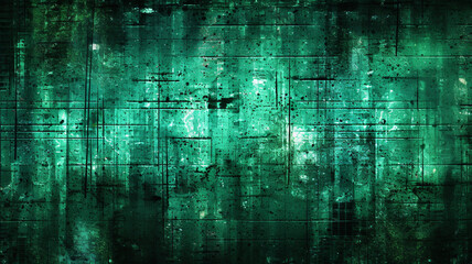 Scratched green emerald texture background, for banners and posters