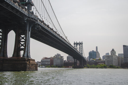 The Manhattan Bridge Of New York City