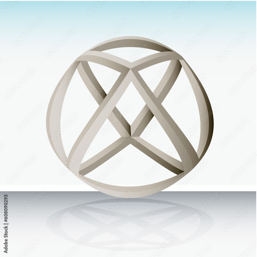 Poster abstract 3d geometric vector background