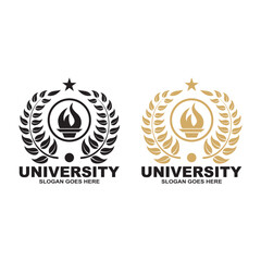 University vector logo template