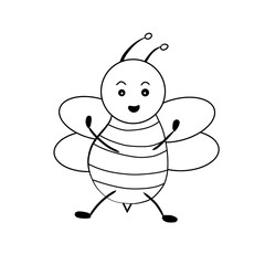 Sketchbee cartoon character