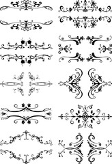 Obraz premium Vector illustration of abstract vector design elements