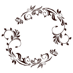 Beautiful luxury card or invitation. Vector