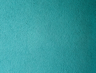 Graduated Rough Textured Turquoise Blue Wall Background.