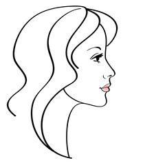 Female vector icon