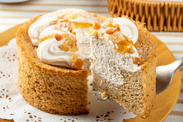 シフォンケーキ　紅茶シフォン