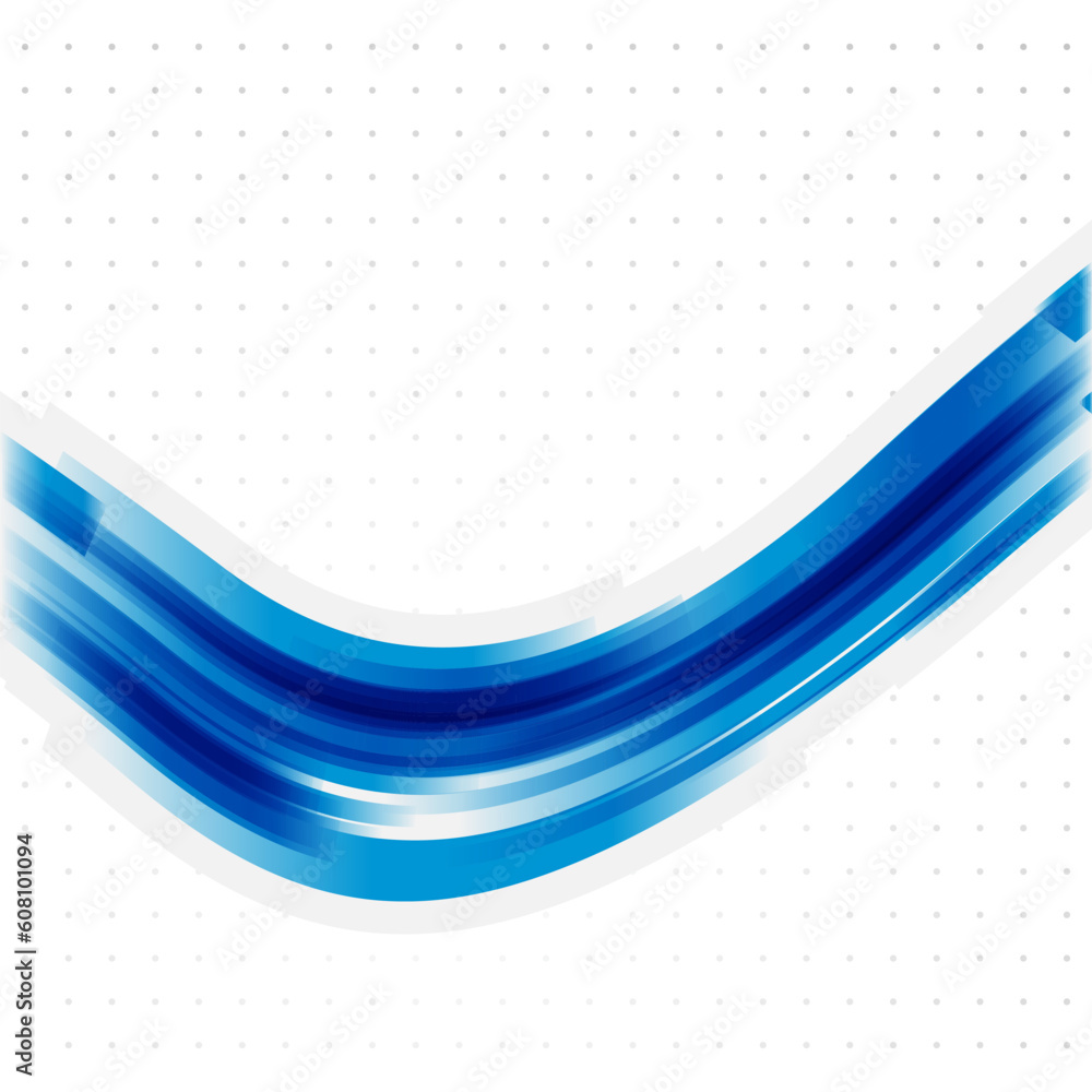Poster abstract techno lines vector background