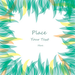 Fototapeta premium Colourful Spring flowers background. Vector illustration