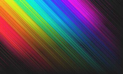 Colorful rainbow striped gradient background