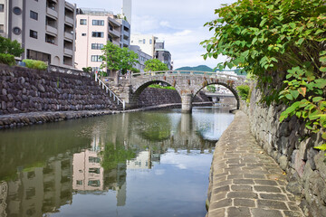 長崎市で訪れた眼鏡橋
