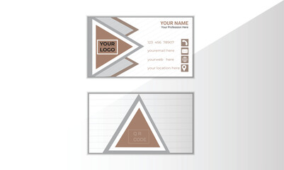 Vector design business card.