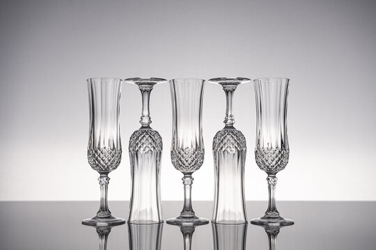 Glass Crystal Stemware Champagne Flute