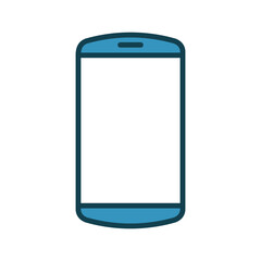 Smart phone icon vector on trendy design