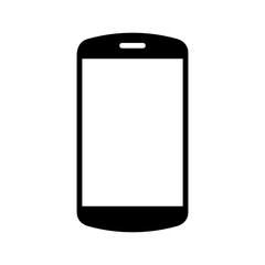 Smart phone icon vector on trendy design